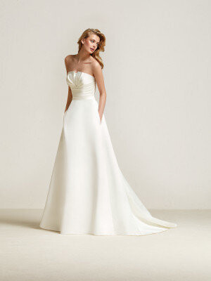 Pronovias Dress Draminia Ivory Size 12