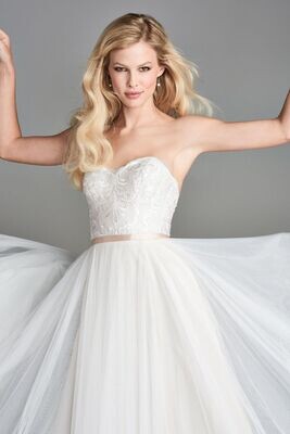 Wtoo by Watters Dress 10707 Yvaine Iv/Al/Ca Size 6