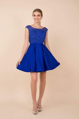 NOX Anabel Short Dress 6288 White Size S (4-6)
