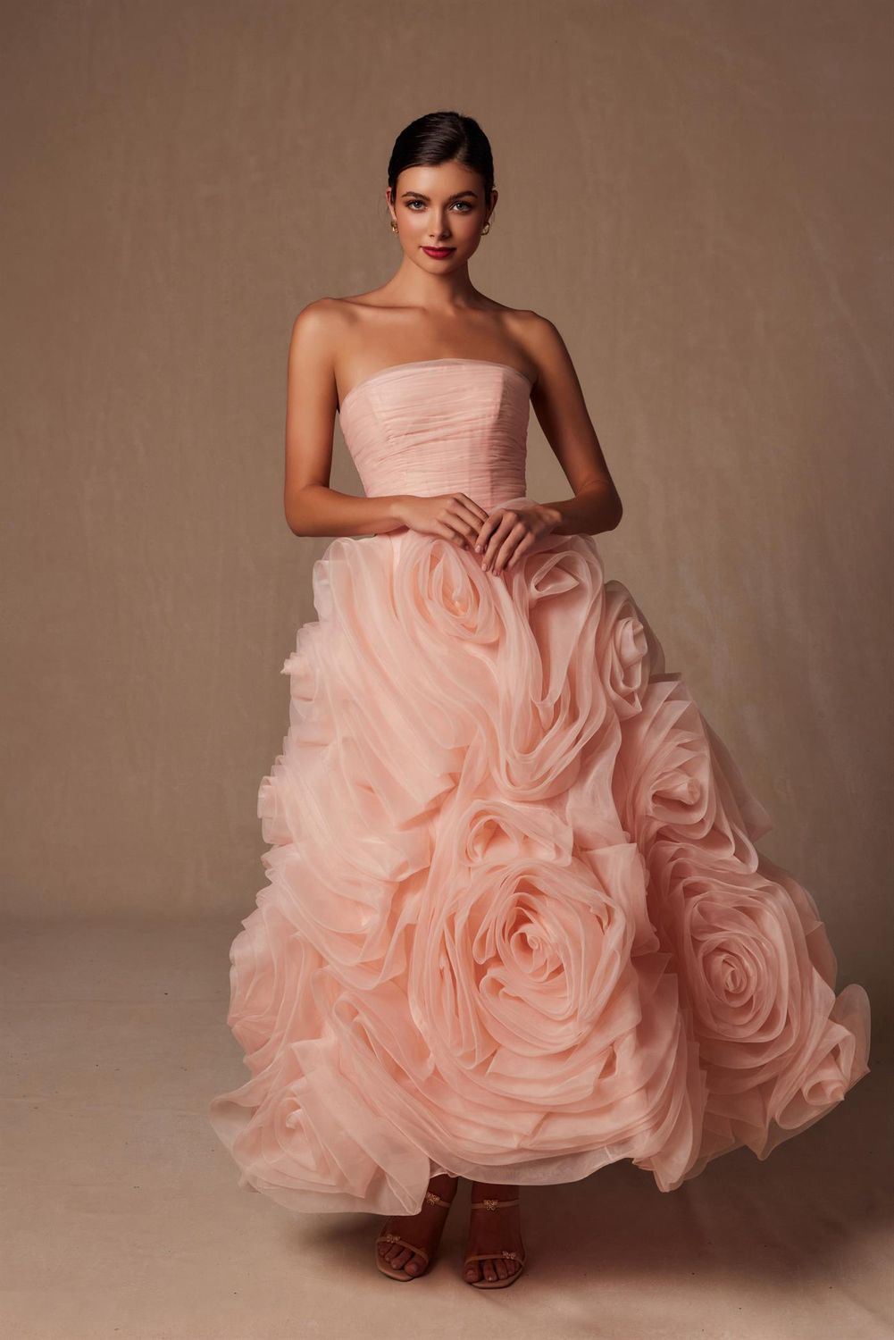 NOX Anabel Dress JQ1037 Peach Size 10