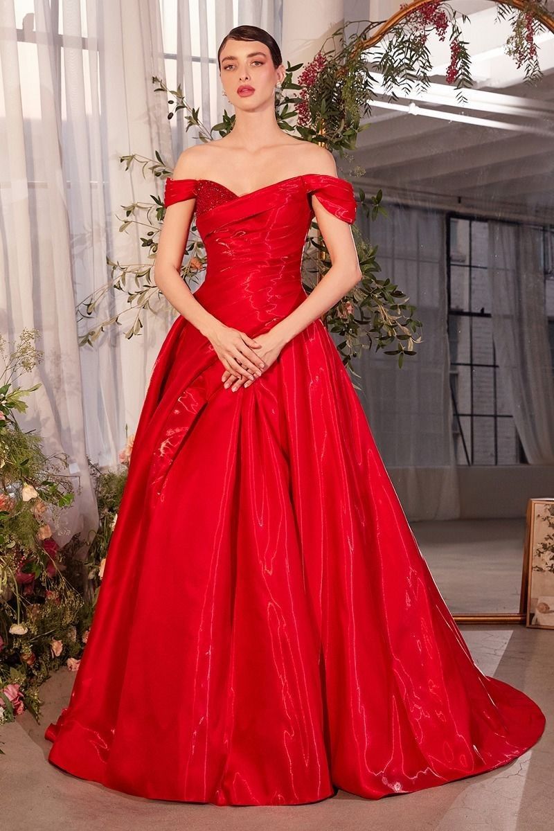 Andrea and Leo Dress A1424 Red Size 8