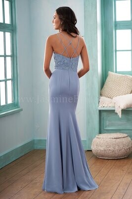 B2 by Jasmine Bridesmaid Dress B203007 Ivory Size 10