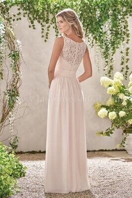 B2 by Jasmine Bridesmaid Dress B193001 Ivory Size 6
