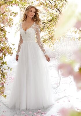 Morilee Dress 6892 Leanne Ivory Size 8