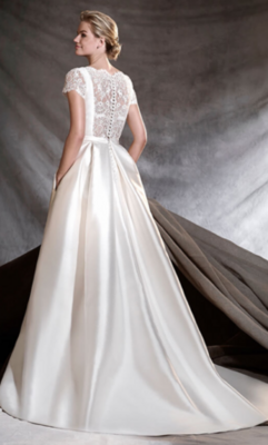 Pronovias Dress Otelo Off White Size 12