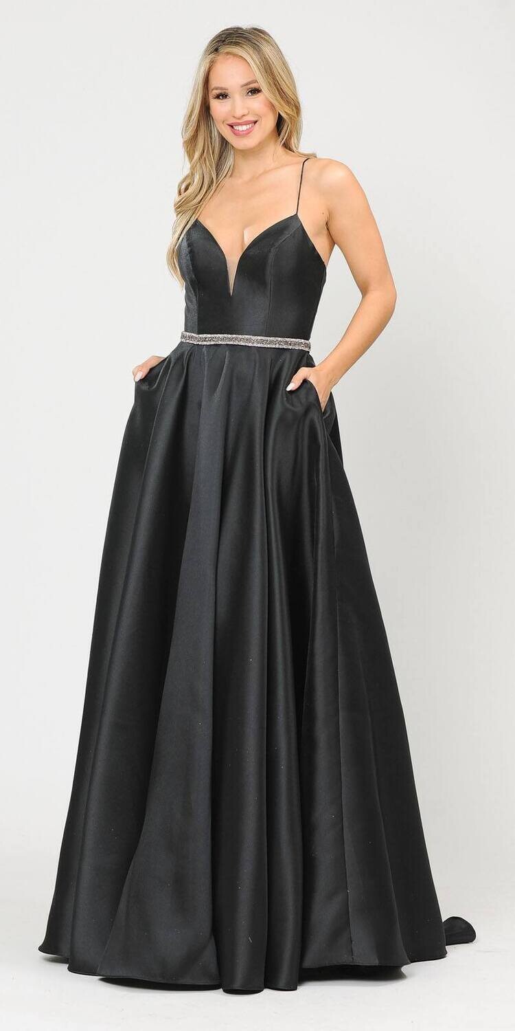 Poly USA Dress 8688 Black Size 18