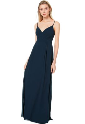 Bill Levkoff Bridesmaid Dress 7035 Cashmere Size 12