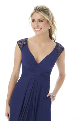 Morilee Bridesmaid Dress 21687 Sapphire Size 18