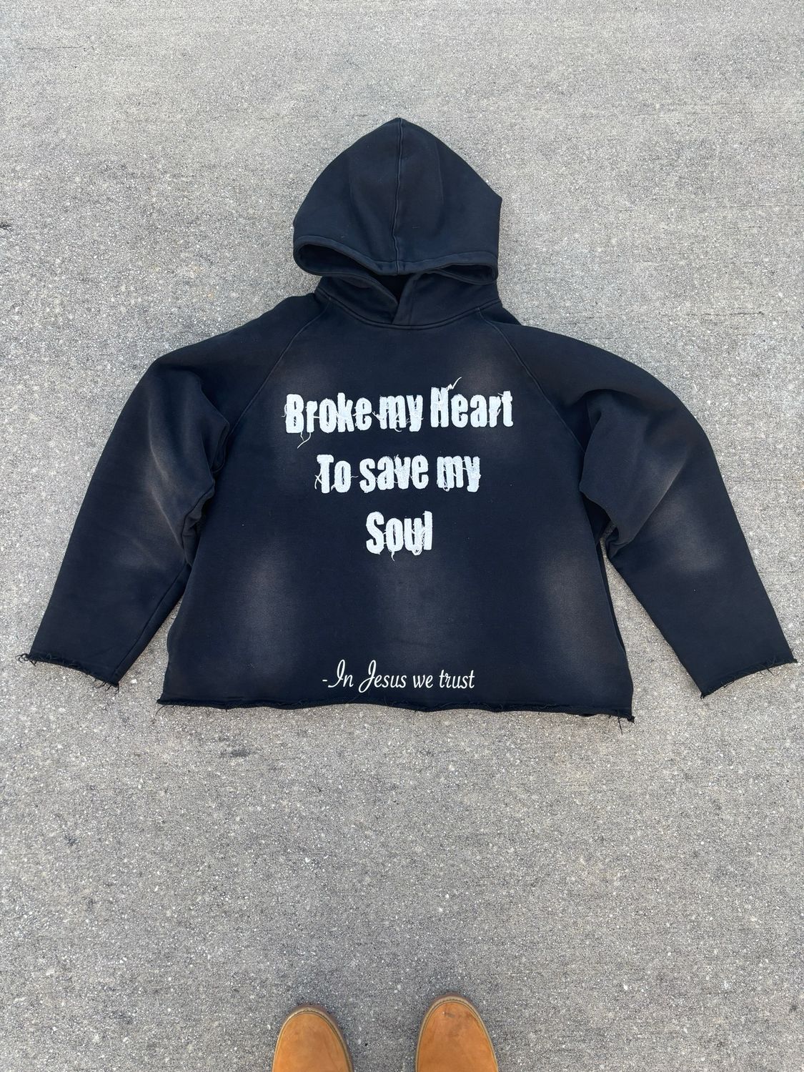 Broke My Heart To Save My Soul - Black