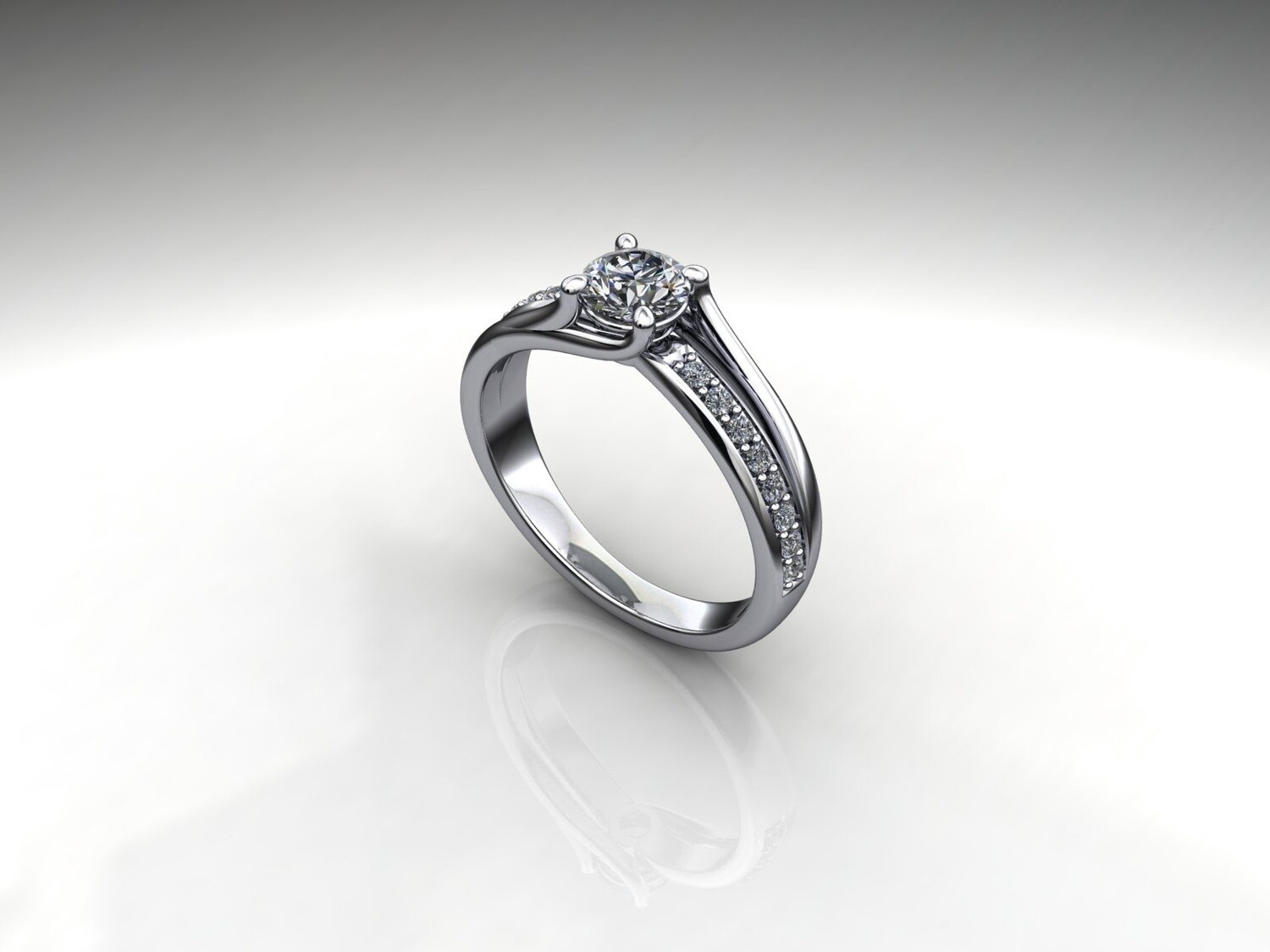 18ct Diamond engagement Ring
