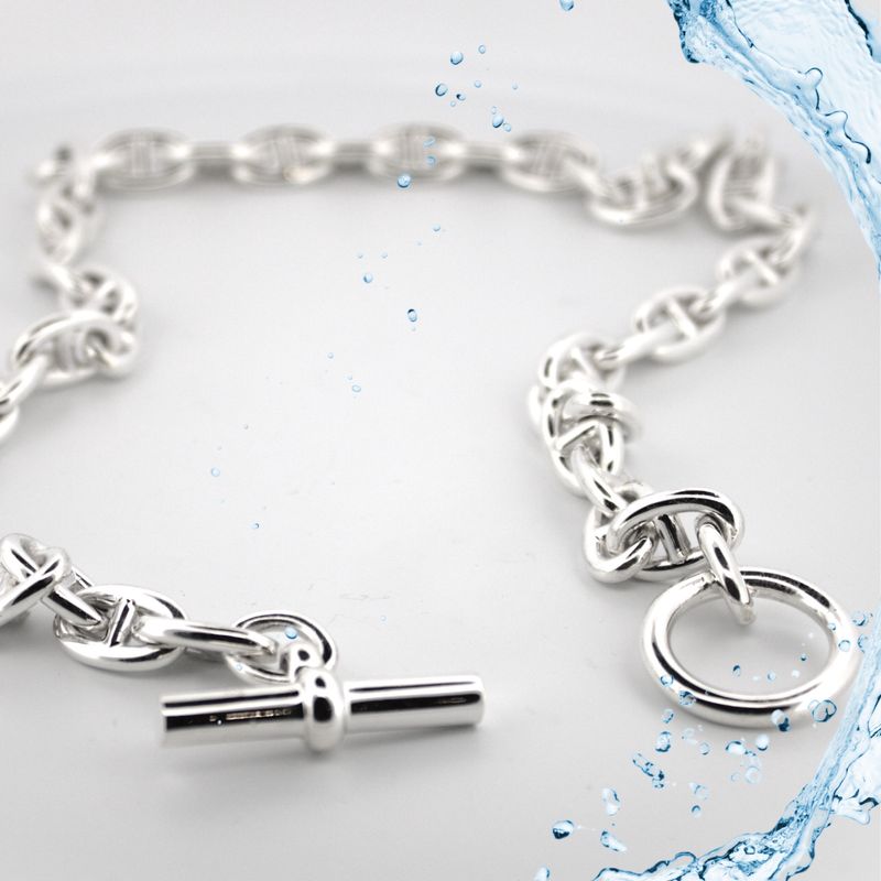 Silver large Anchor Chain