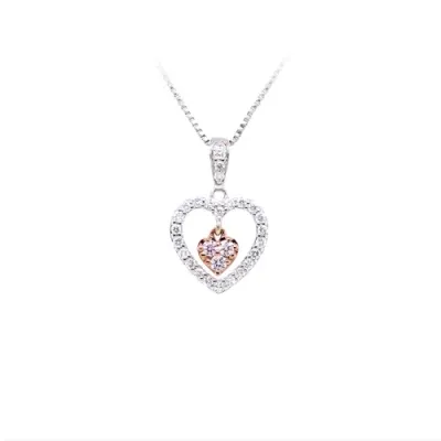 Blush Heartland Necklace