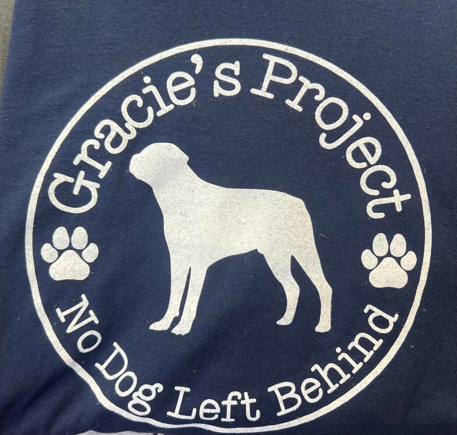 Blue Gracie's Project Shirt