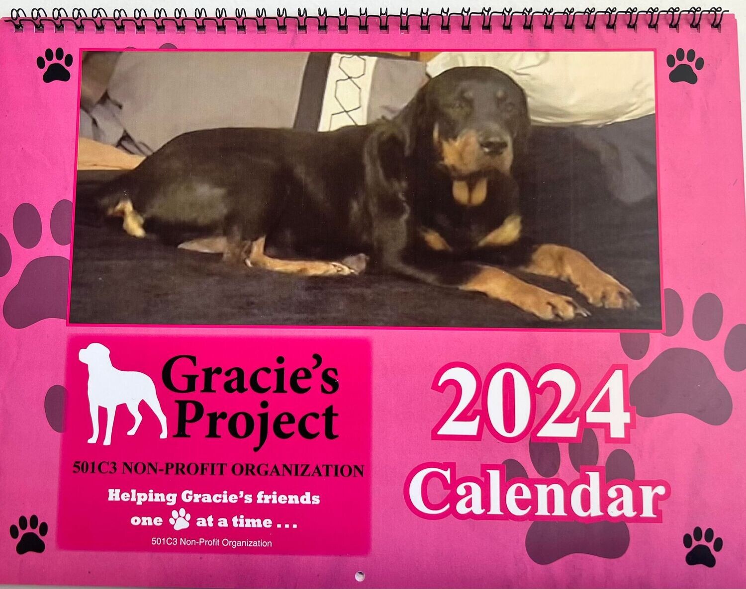 Gracie's Project 2024 Calendar