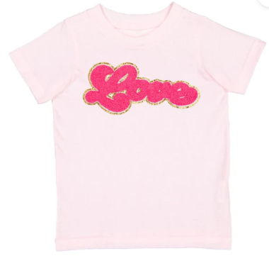 Sweet Wink "Love" Patch Tshirt