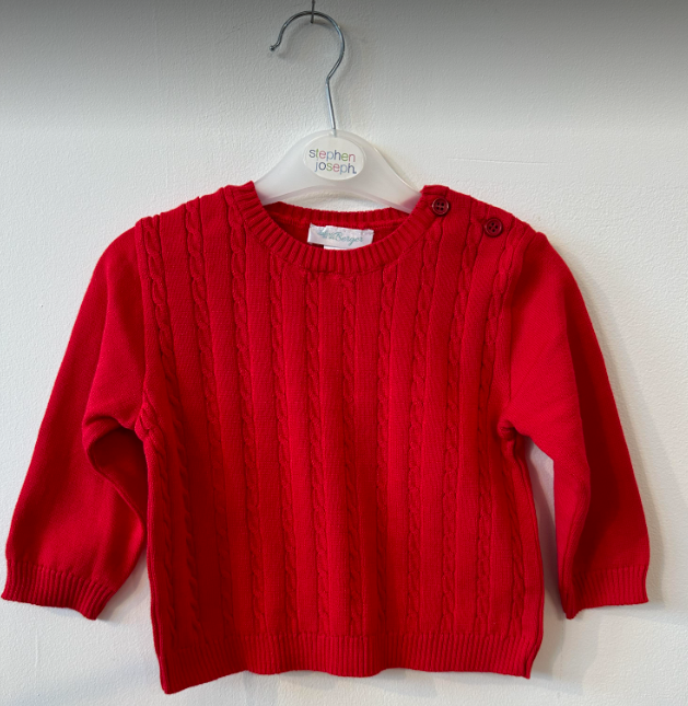 Red Pullover Sweater