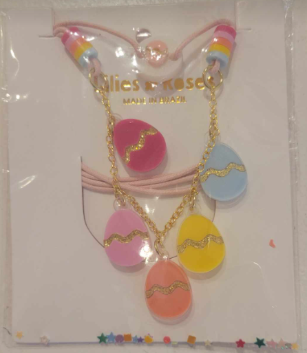 Colorful Easter Egg Necklace