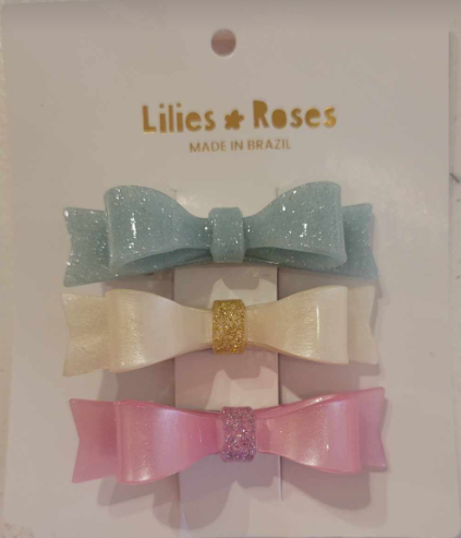 3- Pack Multi-Colored Bows