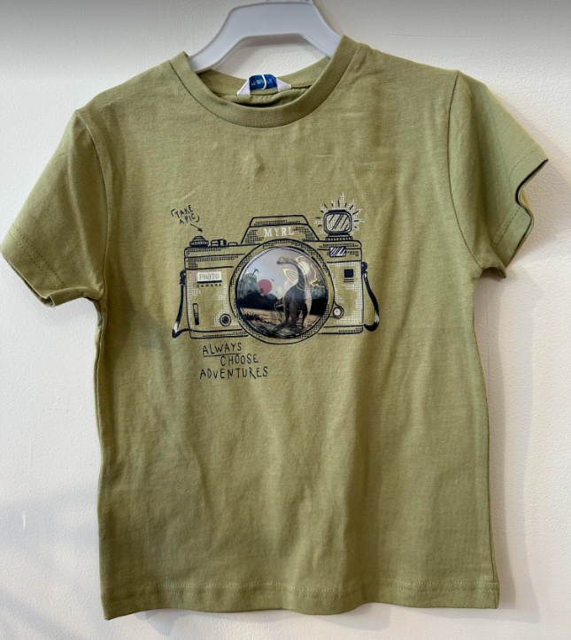 Dinosaur Camera Tshirt