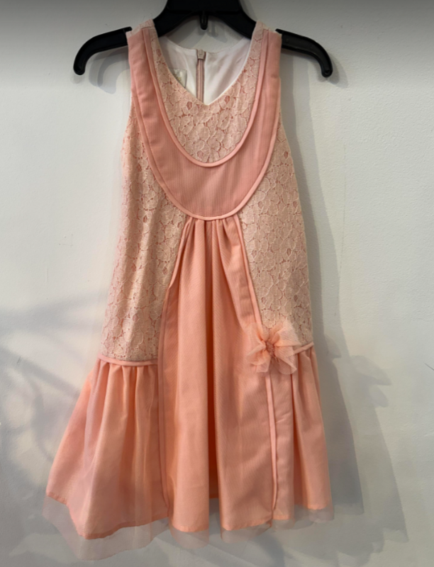 Pink Lace Dress
