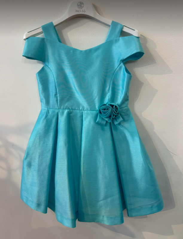 Aqua Occasion Dress