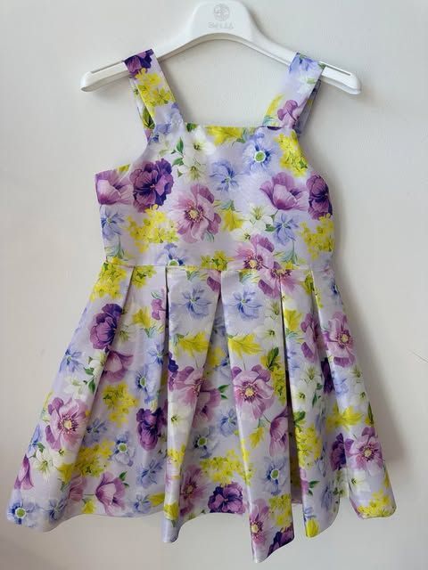 Lilac Floral Dress