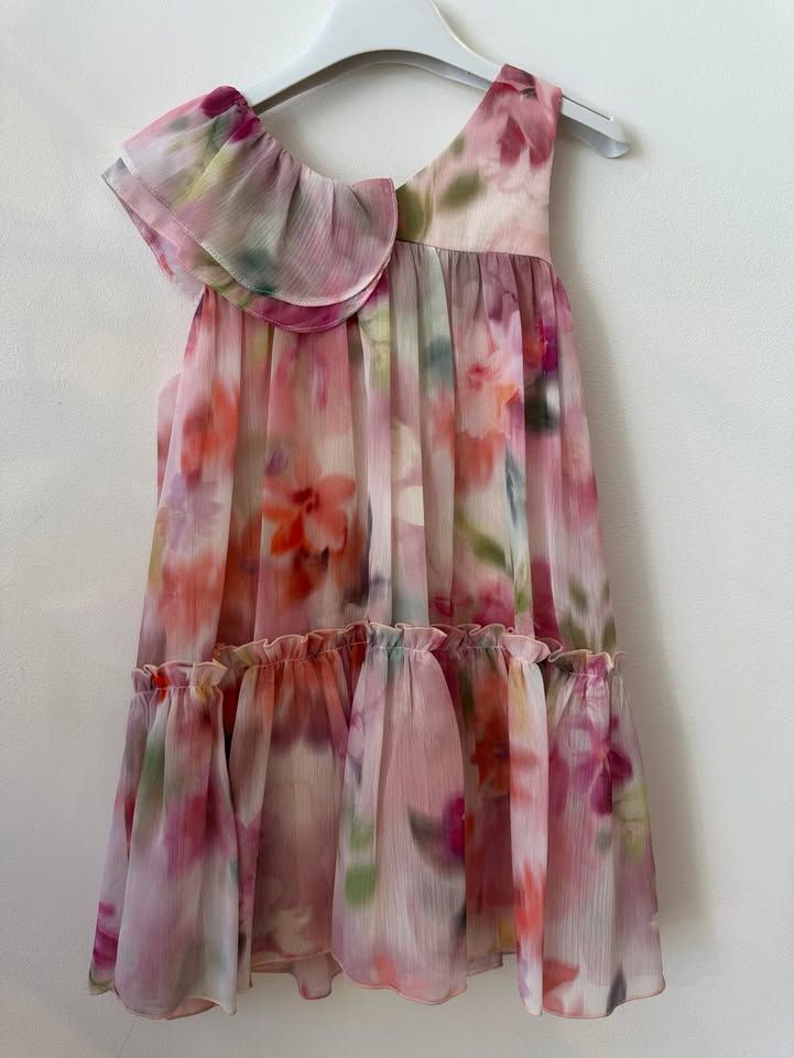 Pink/Green Dress