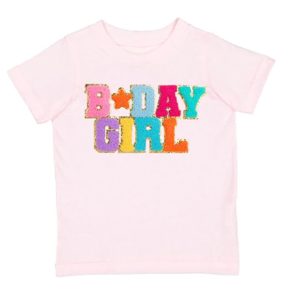 BDAY GIRL Patch Tshirt