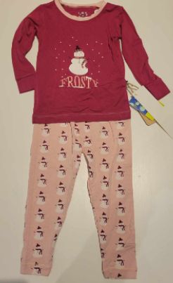Pink Frosty Pajama Set