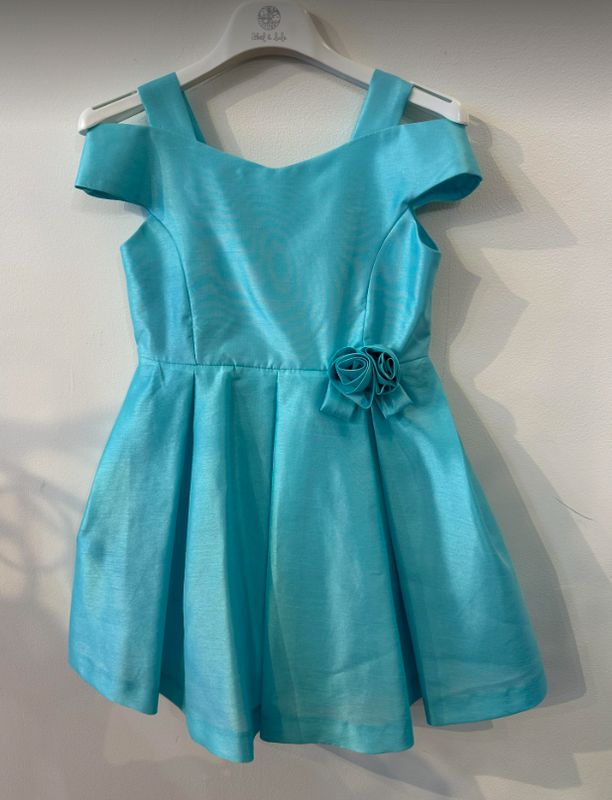 Aqua Occasion Dress