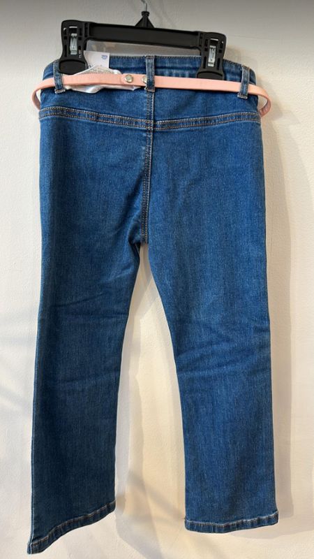 Mayoral Blue Jean w/ Pink Belt