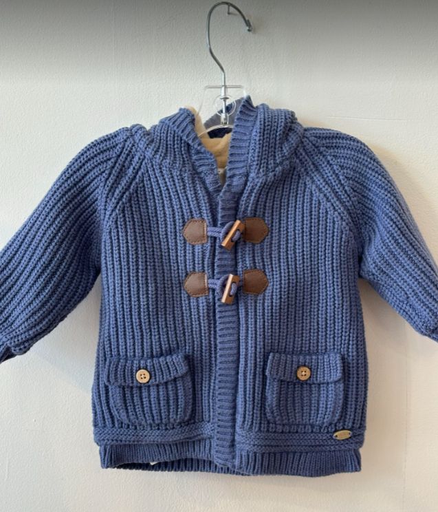 Mayoral Baby Winter Blue Cardigan