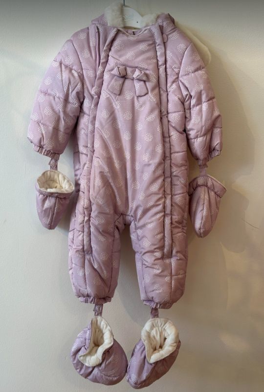 Purple Baby Snowsuit