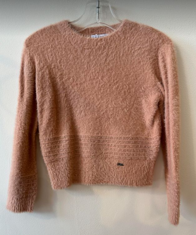 Mayoral Blush Pink Plush Sweater