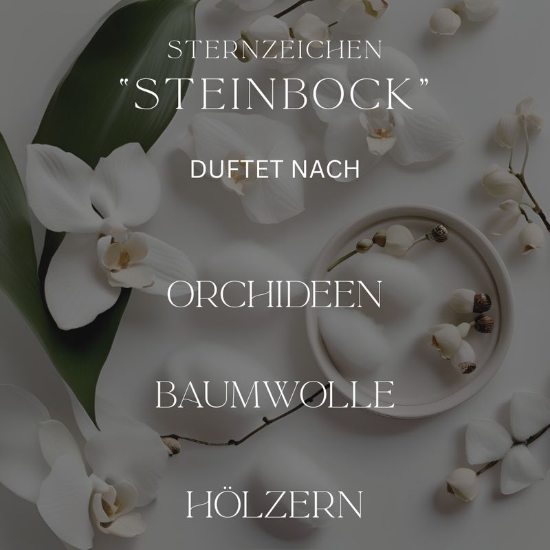 Steinbock | Sternzeichen | Duftkerze N° 4