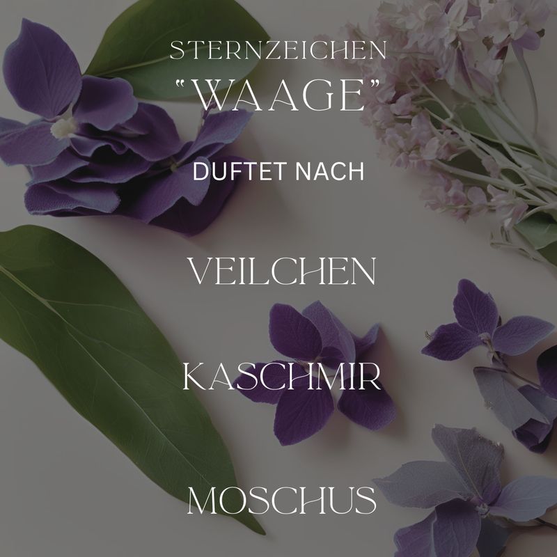 Waage | Sternzeichen | Duftkerze N° 4