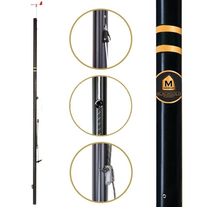 BLACKGOLD MEDIUM MAST INCL RIGGING PACK - 901