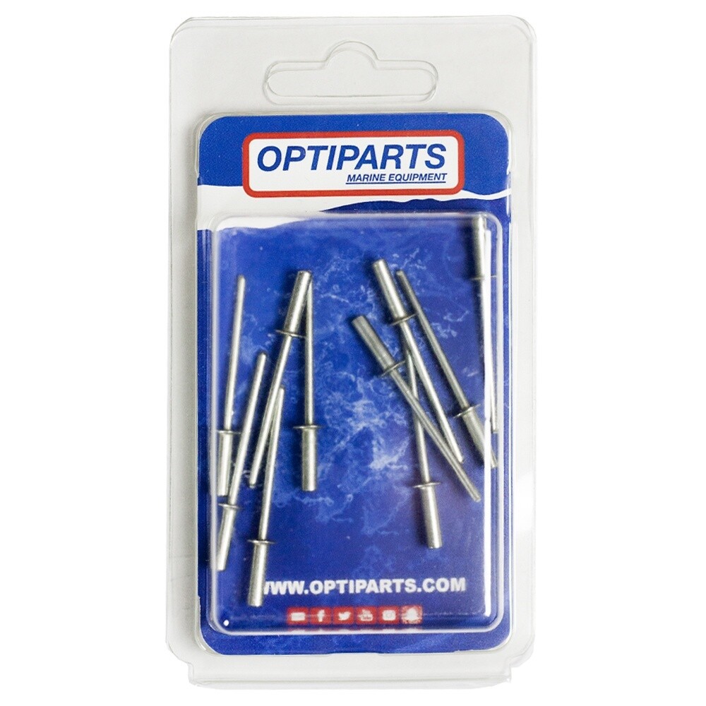 BLIND RIVET MONEL CLOSED 4.0 X 10.2 – SET 0F 10 - 2692