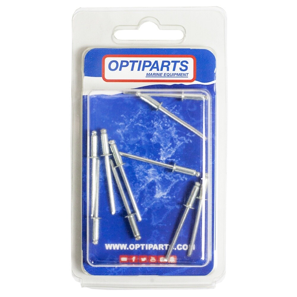 BLIND RIVET MONEL OPEN 6.4 X 12.5 – SET OF 10 - 2688
