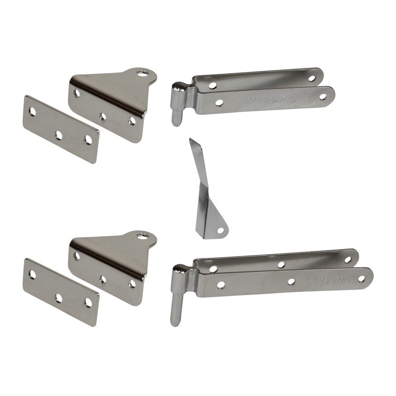 OPTIMIST RUDDERFITTING + TRANSOM FITTINGS (SET)-1150