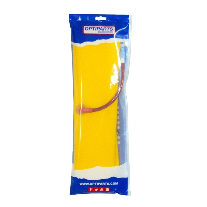 BUOYANCY BAG H/D 48L YELLOW WITH TUBE -1218