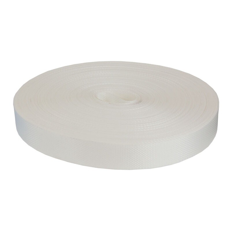 WEBBING 50 MM WHITE - PER Metre - 1466L-FH53-PNKL-FH53-PNKL-FH53-PNK