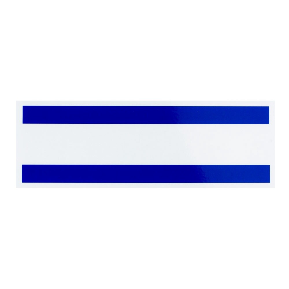 MEASUREBAND STICKER, BLUE  -1333B