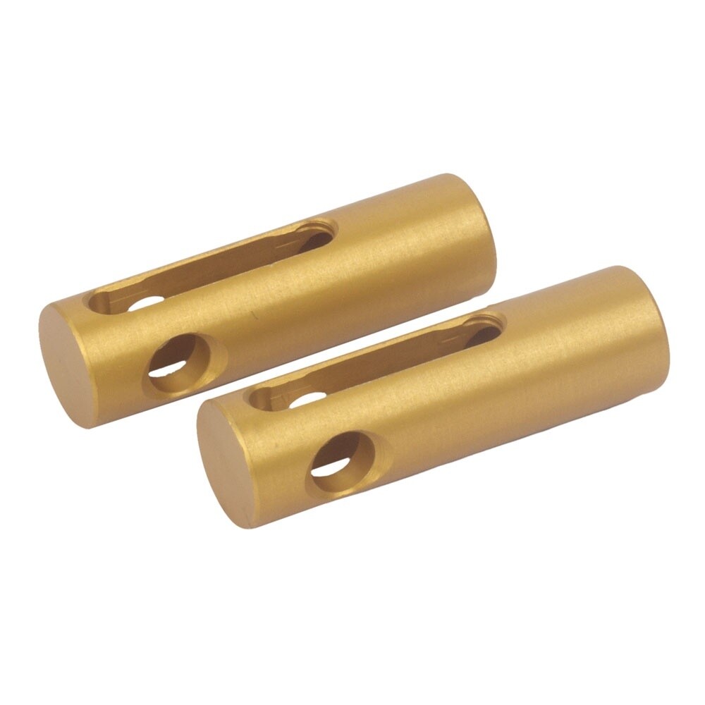 SET OF ALUMINIUM PENNANT HOLDERS