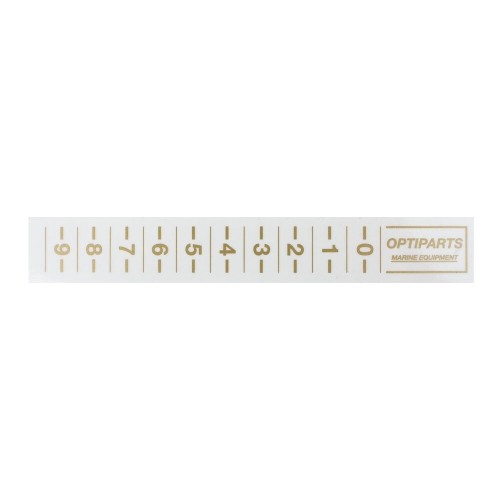 TRIM STRIPS 16cm - GOLD - 2 stickers