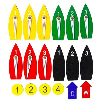 MAGNETIC PROTEST KIT DINGHY - FULL SET - 18 PIECES