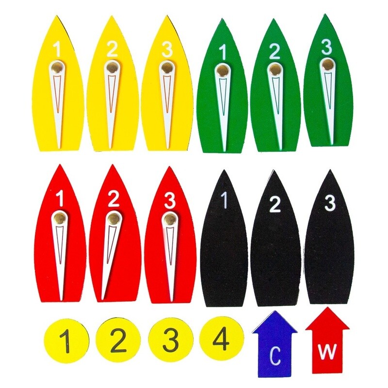 MAGNETIC PROTEST KIT DINGHY - FULL SET - 18 PIECES