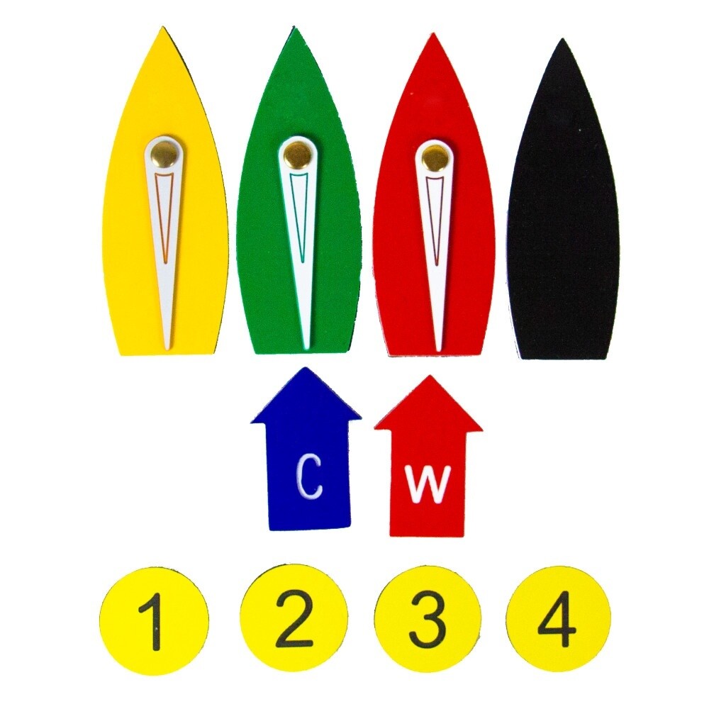 MAGNETIC PROTEST KIT DINGHY - TRAVEL SET - 10 PIECES -2651