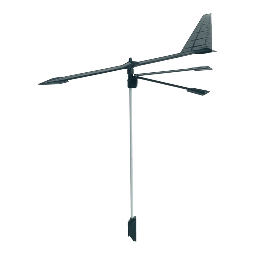 WIND INDICATOR ORIGINAL 10&quot; HAWK - BLACK