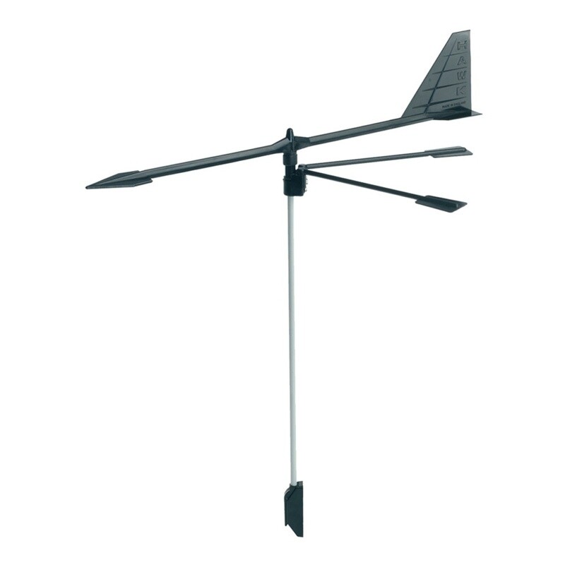 WIND INDICATOR ORIGINAL 10&quot; HAWK - BLACK